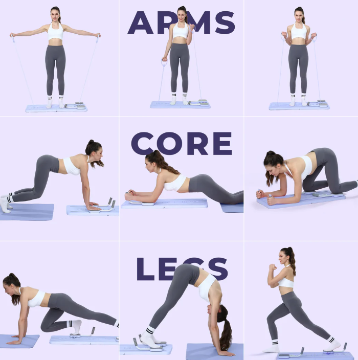 Nuveie Portable Pilates Reformer